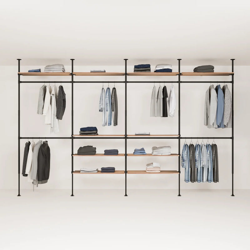 LOFT 4 OAK – 10 Regalböden