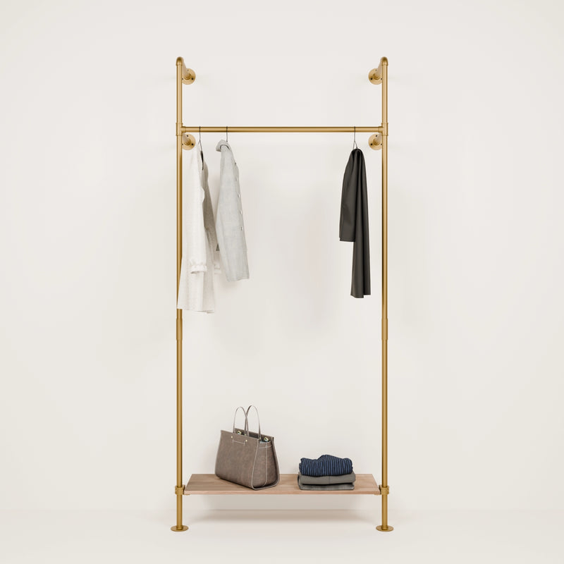 KIM 1 OAK – 1 Regalboden unten | Gold