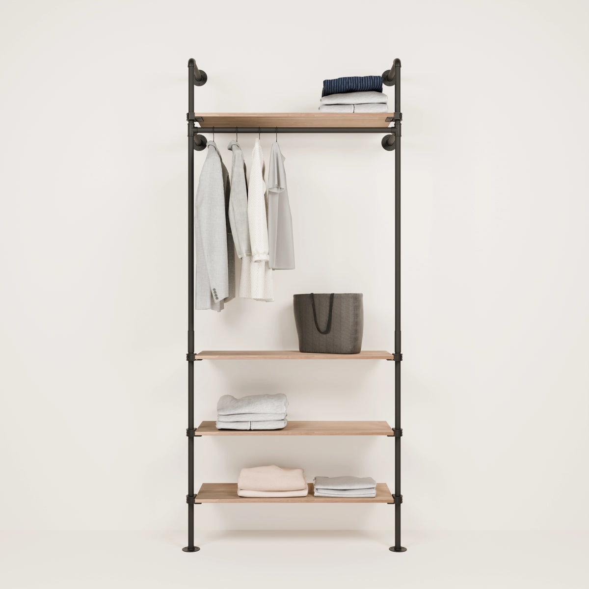 KIM 1 OAK – 4 shelves