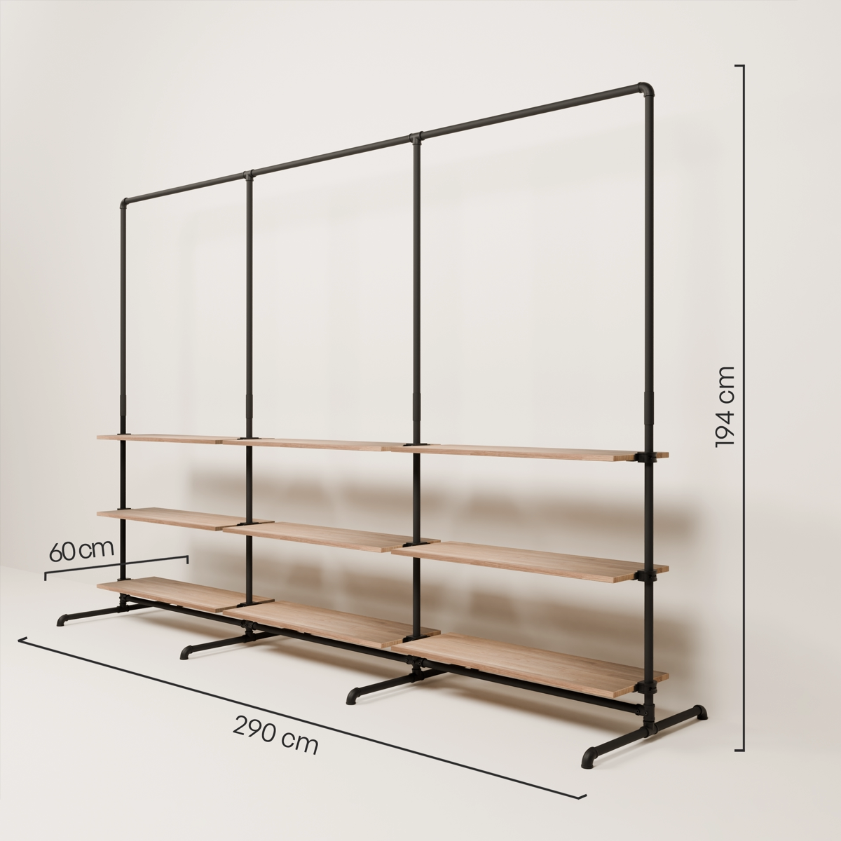 LAS 3 OAK – 9 planken