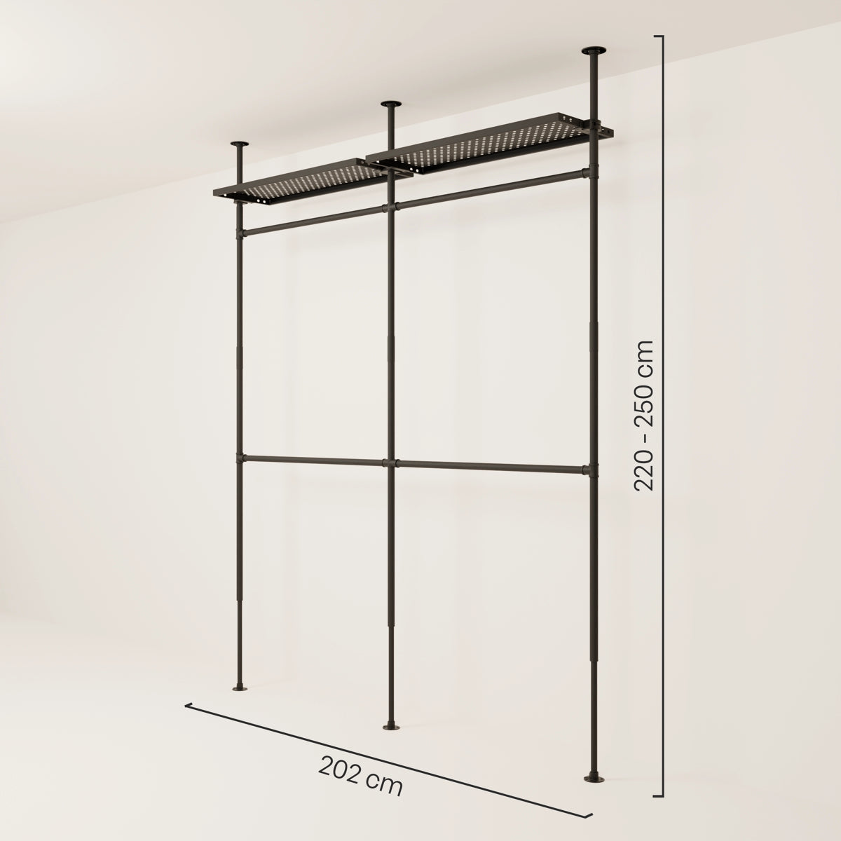 LOFT 2 METAL – 2 shelves