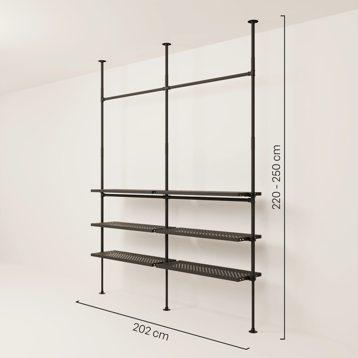 LOFT 2 METAL – 6 prateleiras