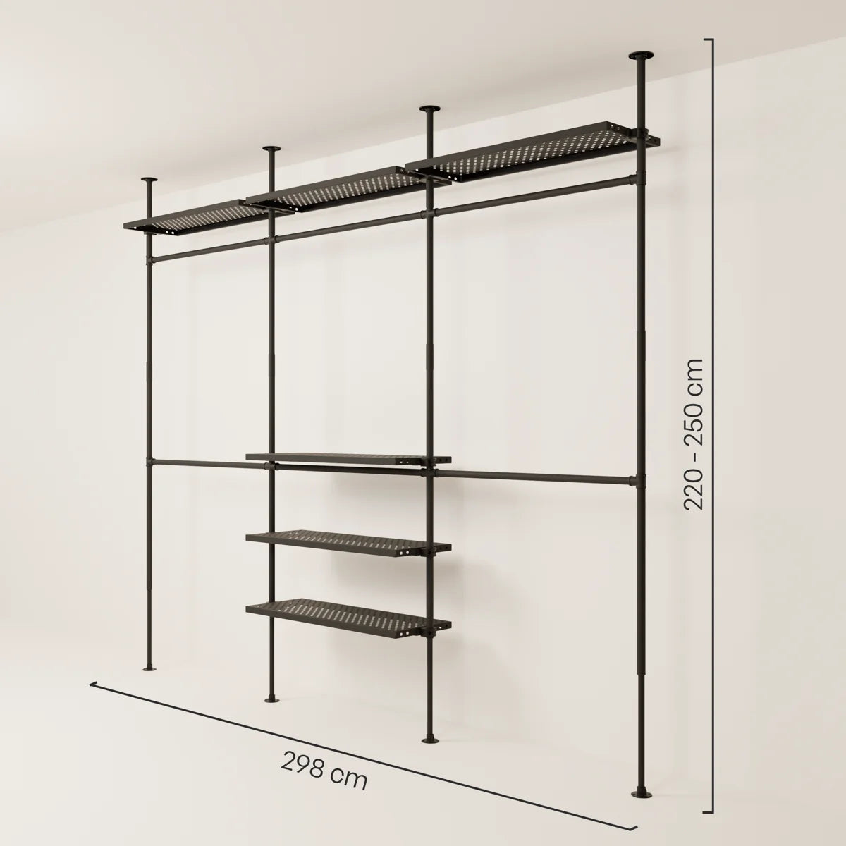 LOFT 3 METAL – 6 polic výše