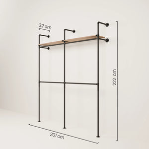 KIM DOUBLE 2 OAK – 2 polic
