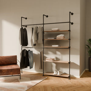 KIM DOUBLE 2 OAK – 5 polic vpravo