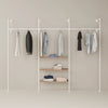 KIM 3 OAK – 3 shelves | white